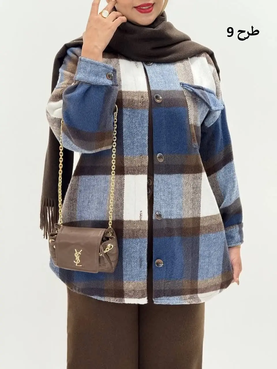 3562-شکت چهارخونه وانیل